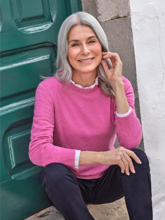 Produktbild Woolovers Pullover Rundhalsausschnitt Kaschmir (M)