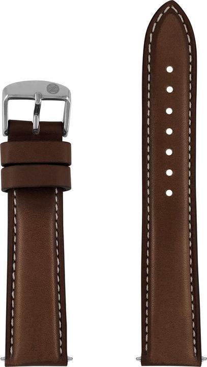 Actual product image Iron Annie Dark brown 20 mm Zeppelin leather strap (20 mm, Leather)