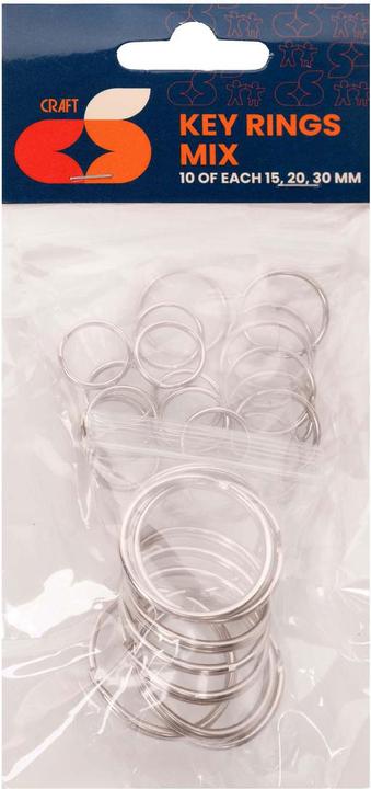 Image du produit Colorations - Schlüsselanhänger-Sortiment, 30-tlg.