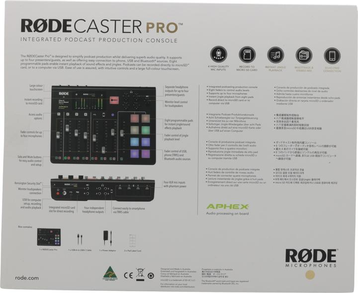 Produktbild RØDE RODECaster Pro (Studio- und Livemixer)