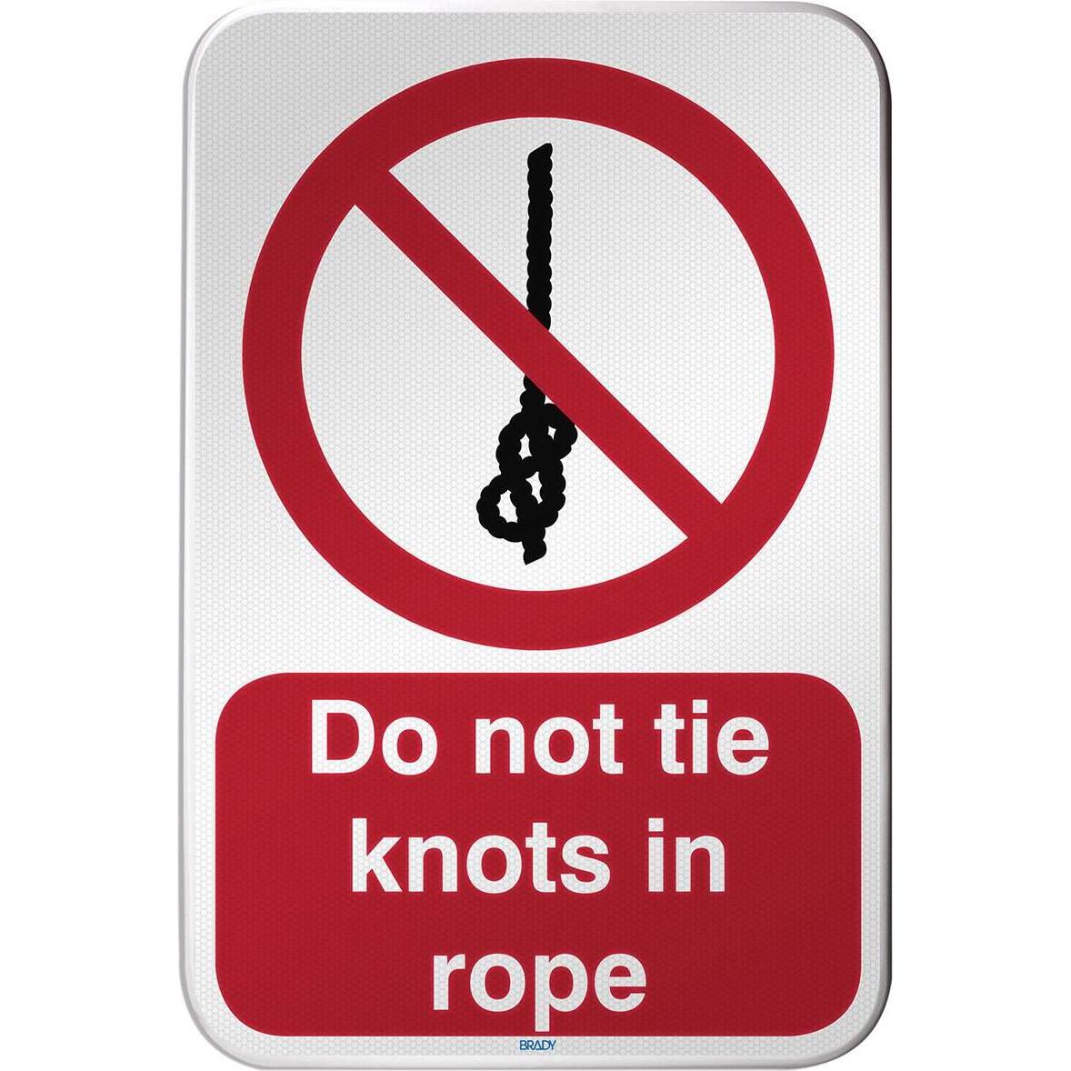 Brady, Sicherheitskennzeichnung, ISO Safety Sign - Do not tie