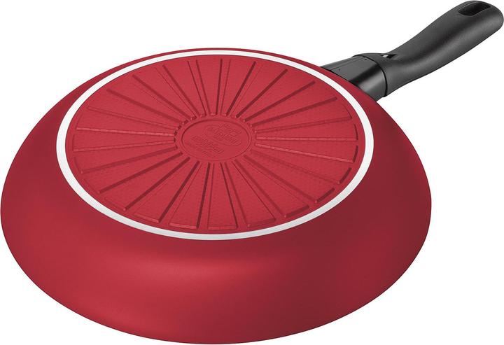 Productafbeelding Ballarini Caprera Koekenpan 1 Handgreep Rood (28 cm, Koekenpan, Aluminium)