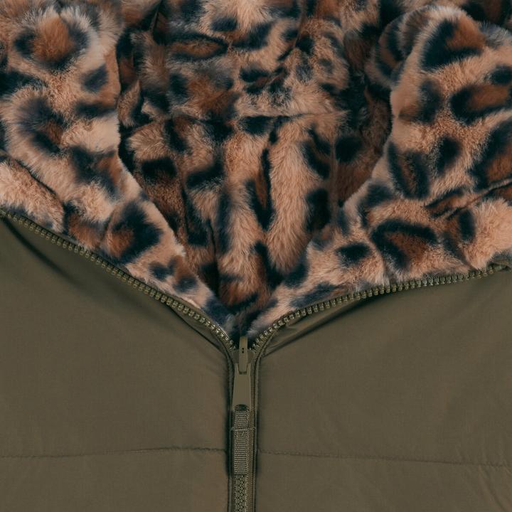 Actual product image La Redoute Collections Warme wendbare Steppjacke mit Kapuze (M)