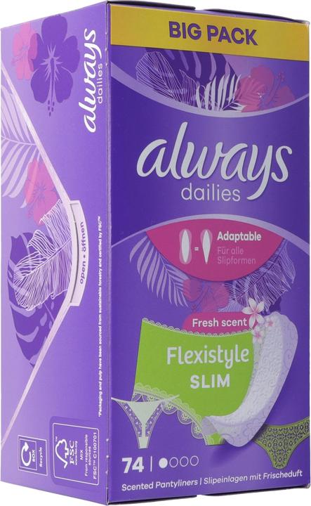 Produktbild Always Dailies Flexistyle (74 x)