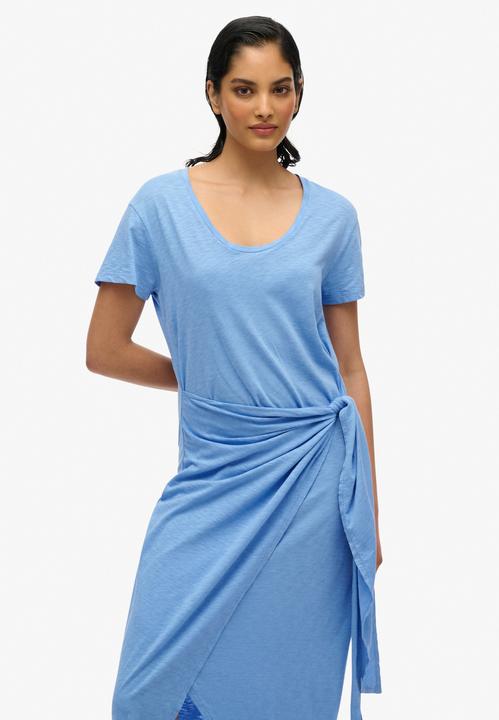 Immagine prodotto Superdry Strukturiertes Midi-Wickelkleid (XXS)