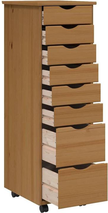Actual product image vidaXL Rollschrank (34 x 39 x 103 cm)