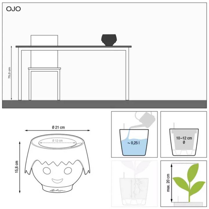 Actual product image Lechuza Ojo (21 cm)