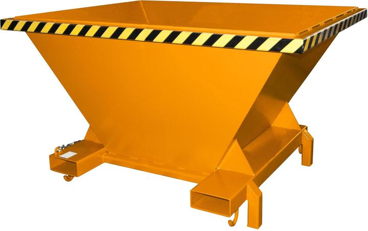 eurokraft pro Befülltrichter SBT von Big-Bags lackiert gelborange