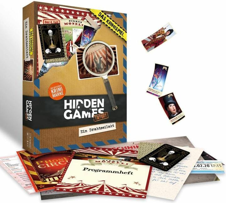 Actual product image Hidden Games Case 4 - A tightrope act (German)