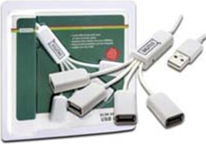 Produktbild Digitus Slim Spider (USB-A, 4 Ports)