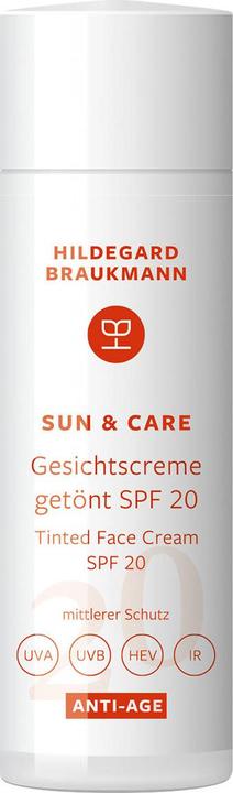 Produktbild Hildegard Braukmann sun & care Gesichtscreme getönt SPF 20 (Sonnencreme Gesicht, SPF 20, 50 ml)