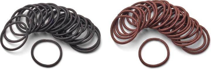 Produktbild Trisa Haargummis dünn 30 mm braun 24 Stk (Haargummi)