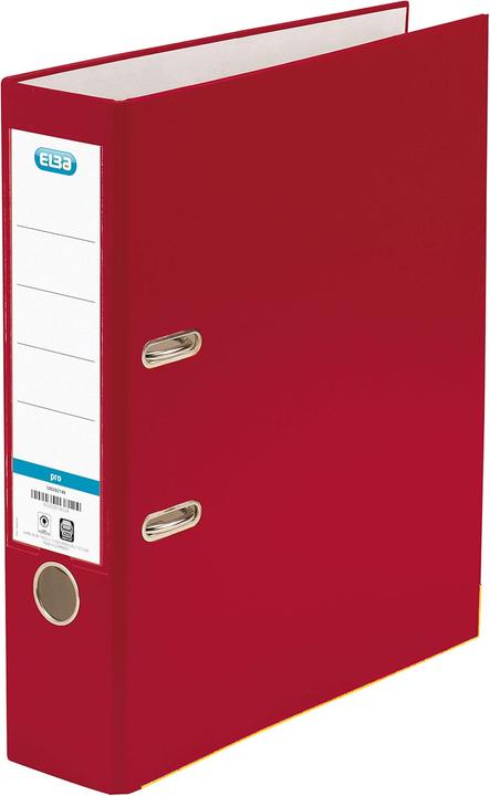 Produktbild Elba Ordner smart PP-Papier, Rückenbreite: 80 mm, rot DIN A4, Einband aussen PP (A4)
