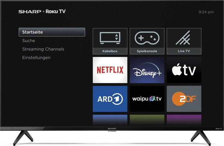 Actual product image Sharp 43GJ4225E (3840 x 2160 Pixels, 43")