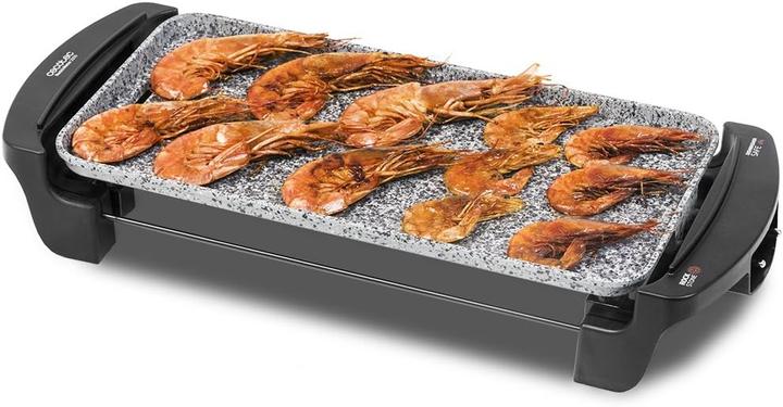 Image du produit Cecotec Plaque de cuisson, Rock&Water 2000 Gris et noir