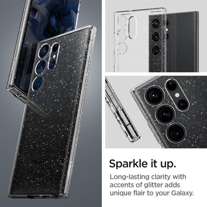 Actual product image Spigen Liquid Crystal Case for S918B Samsung Galaxy S23 Ultra - crystal glitter (Samsung Galaxy S23 Ultra)