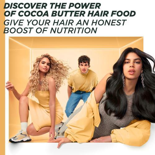 Actual product image Garnier Hair Food Cocoa Butter (Shampoo) 350 ml (L) (350 ml, Liquid shampoo)