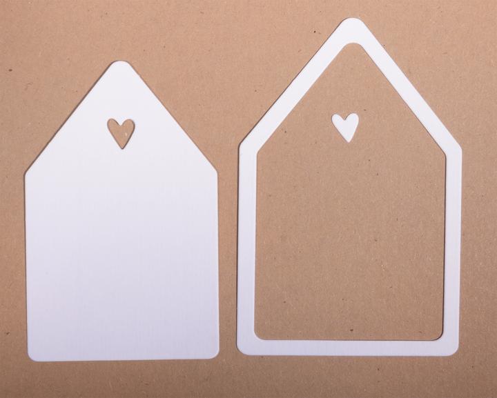 Produktbild Rayher Stanzschablone "Häuser"