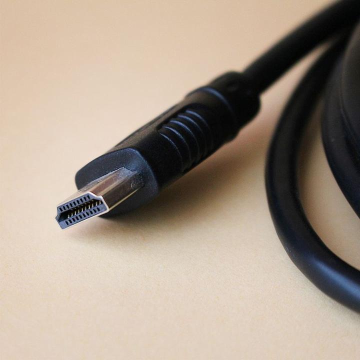 Actual product image Hermex HDMI splitter adapter 2in1 (1in/2out) distributor multiple connection (0.30 m, HDMI)