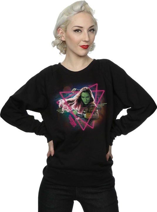 Produktbild Guardians Of The Galaxy Neon Gamora Sweatshirt (S)