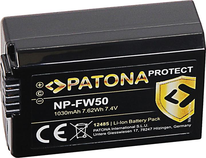 Produktbild Patona Protect Akku Sony NP-FW50 (Kamera Akku)