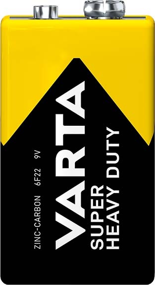 Actual product image Varta Superlife (1 pcs., 9V Block, 350 mAh)