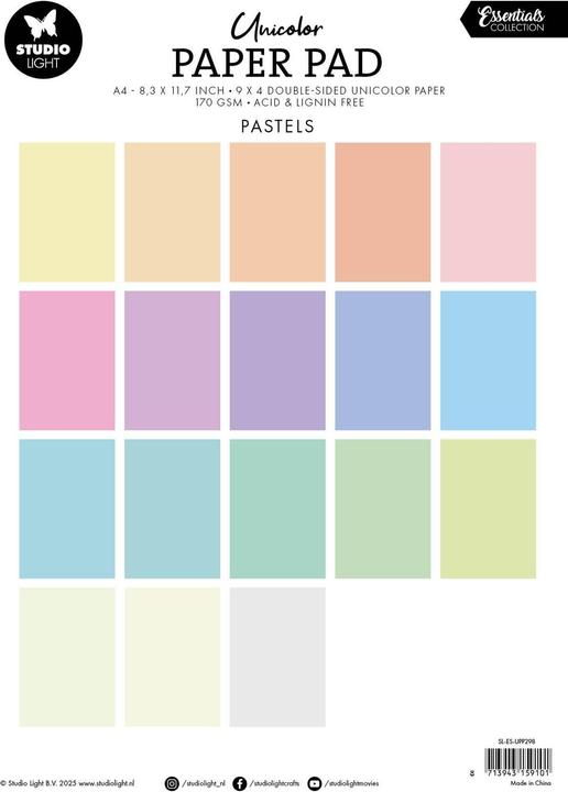 Produktbild art by marlene Papierblock (170 g/m², 36 x)