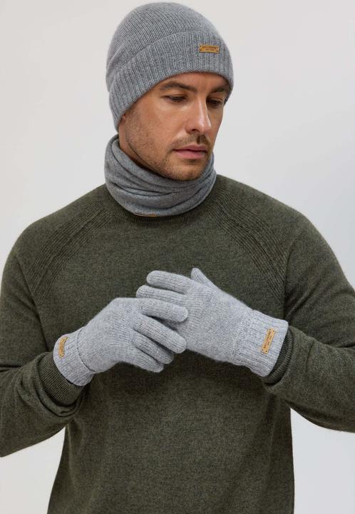 Image du produit Bellemere Headgear Ribbed Lambswool Beanie (Taille unique)