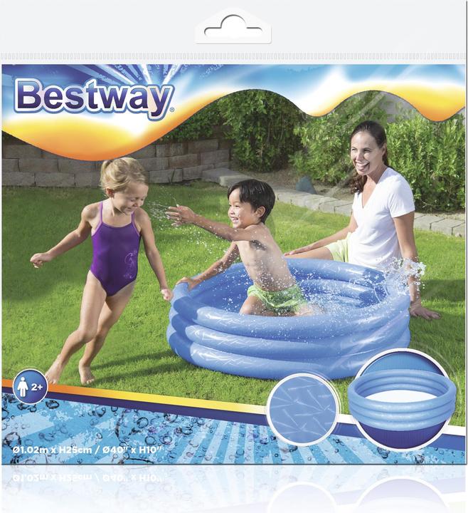 Image du produit Bestway 33048 - GLOBO - PISCINA 3 ANELLI 102x25 CM - COLORE CASUALE