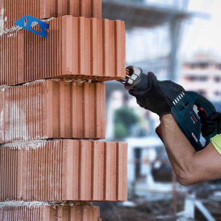 Produktbild Bosch Professional Zubehör EXPERT ‘Hollow Brick’ S 1543 HM Säbelsägeblatt, 3 Stück