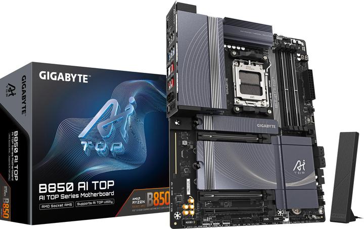 Image du produit Gigabyte B850 AI TOP (AM5, AMD B850, ATX)