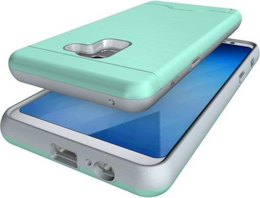 Produktbild MU Classic Hart und Soft Plastik Hülle mit Kickstand (Samsung Galaxy A8 (2018))