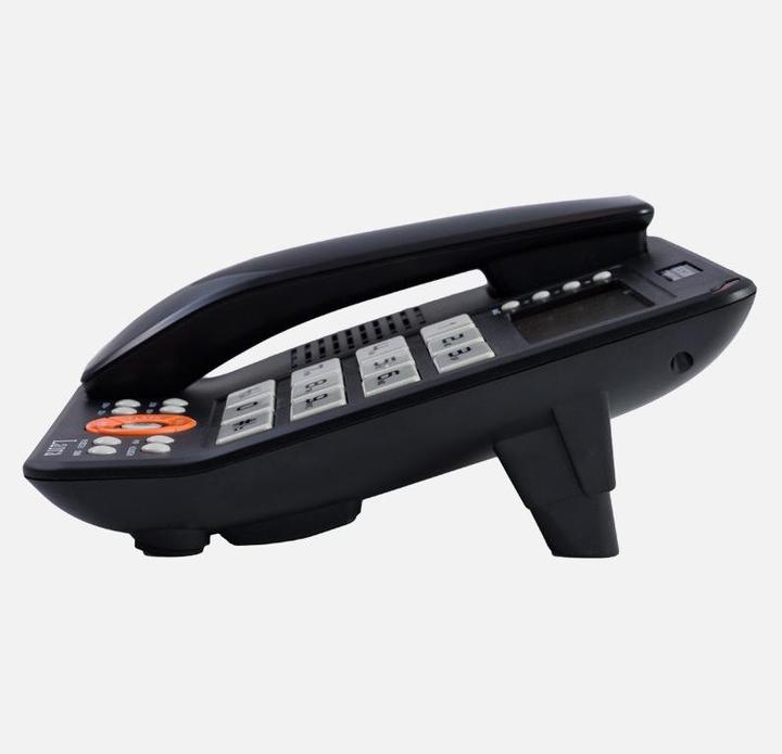 Actual product image Mescomp Technologies Laura MT 816 Gray landline phone