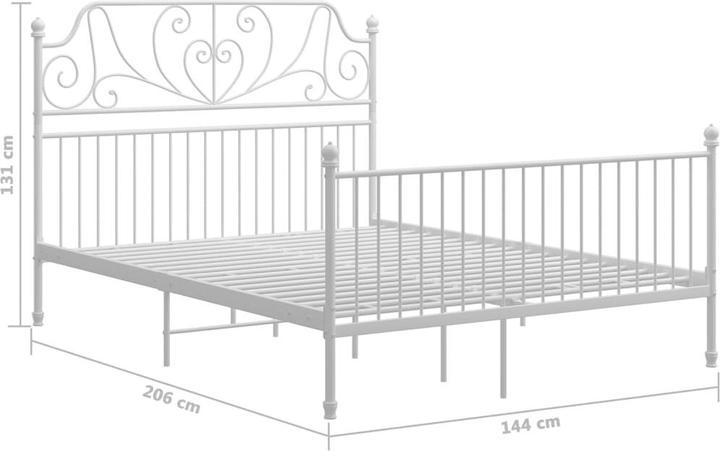 Image du produit vidaXL Bettrahmen (140 x 200 cm)