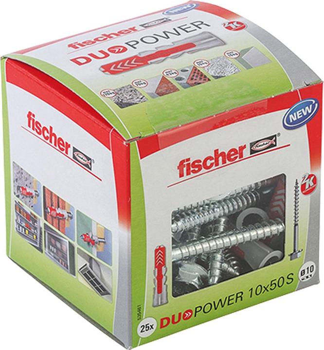 Produktbild Fischer DuoPower 10x50 S (25 Stk.)