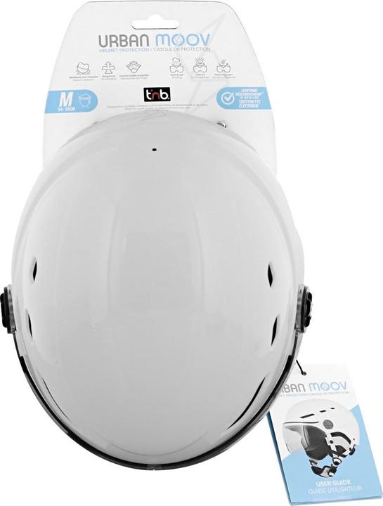 Actual product image T'nB Schutzhelm UMHELMVSWHM M weiss ink. Visier (54 - 58 cm)