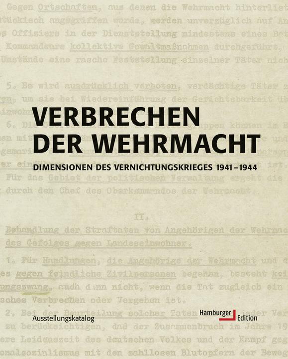 Produktbild Verbrechen der Wehrmacht (Deutsch, Hamburger Institut für Sozialforschung, 2002)