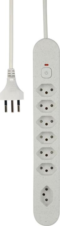 Actual product image Schönenberger Steckdosenleiste Re:Life (7x, Type 13, 1.80 m)