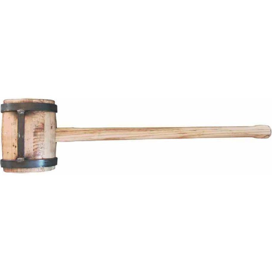 Triuso, Hammer, Holzschlegel 6 kg mit angeschweissten Flacheisen (6000 g)