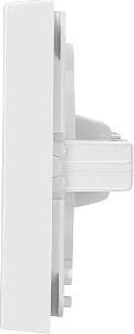 Image du produit EGB V55 Bouton-poussoir Croix de change blanc pur