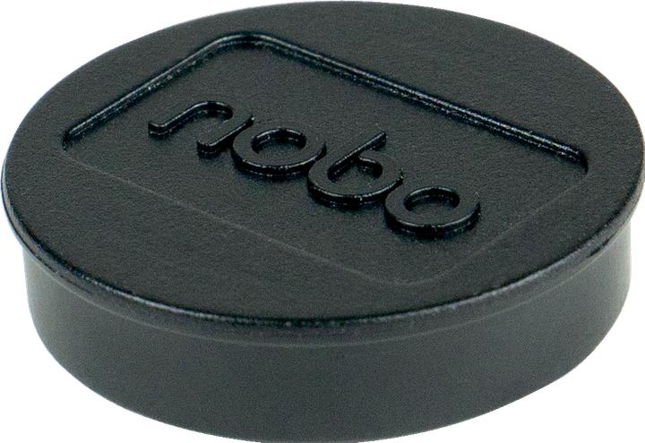 Actual product image Nobo Magnet round 32mm 1915298 black 10 pieces (10 x)