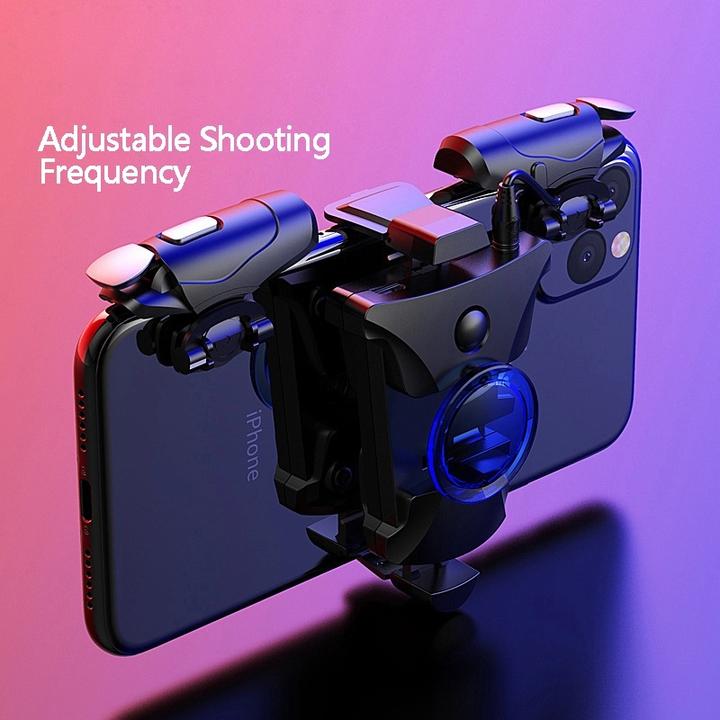 Actual product image Plutoos PUBG Handle Mobile Gaming Joystick Trigger Shooter Controller android Gamepad L1 R1 (iOS, Android)
