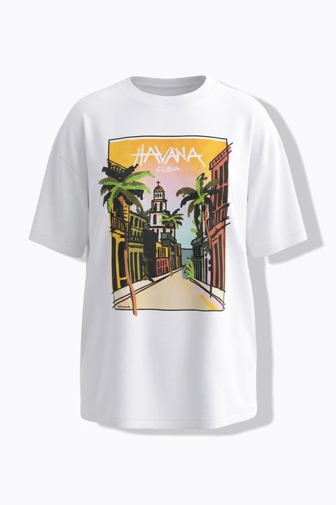 Produktbild Studio Untold T-Shirt, oversized, Havana-Print (42, 44)