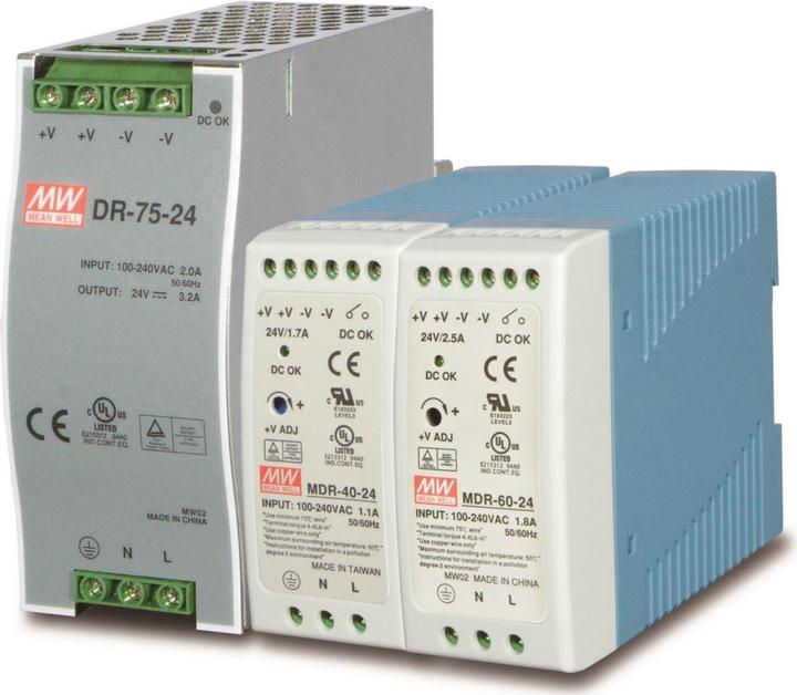Image du produit Planet Technology Corp. alimentation Din-Rail 75 watts, 24V (75 W)