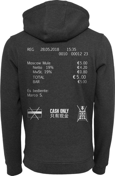 Produktbild Mister Tee Cash Only Kapuzenpullover (M)