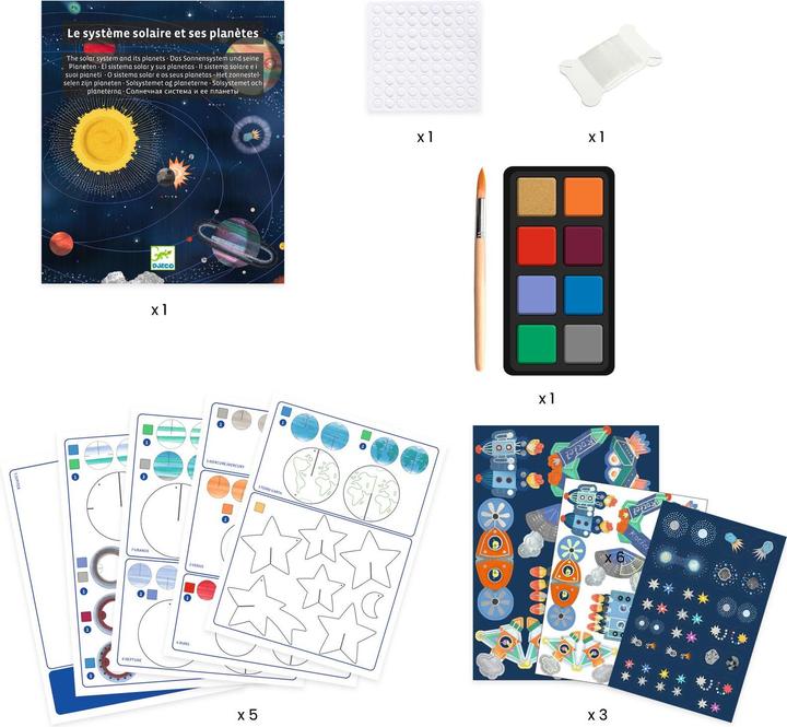 Produktbild Djeco DIY - Mobile Sonnensystem