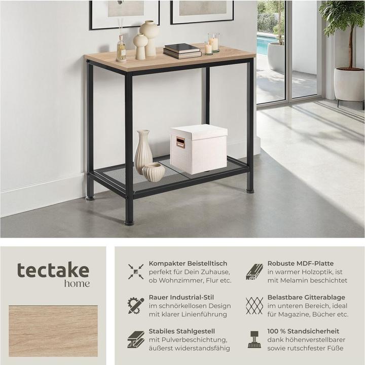 Image du produit tectake Table d’appoint Filton