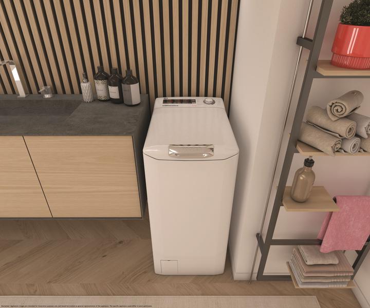 Image du produit Hoover H3TM28TAMC5/1-S (8 kg, Droite, Vers le haut)