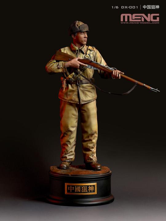 Image du produit Meng-Model Sniper chinois Ace (figure peinte, base incluse)