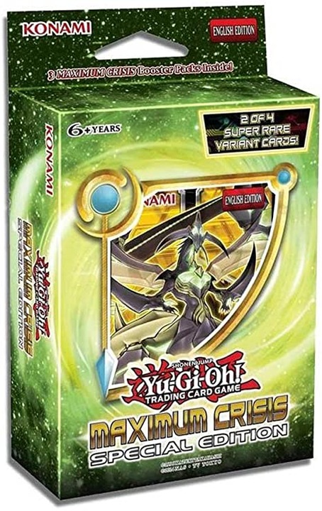 Actual product image Yu-Gi-Oh Maximum Crisis Special Edition -! (English, Booster Pack)